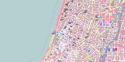 Karte rabin laukumā Tel Aviv